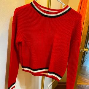 red charlotte russe sweater!
